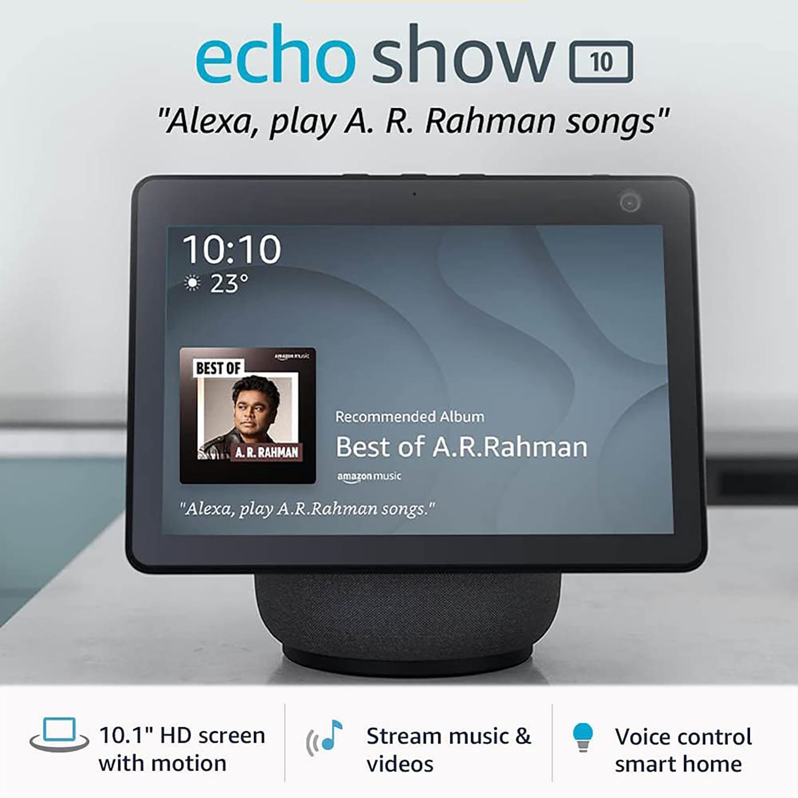 Buy amazon All-new Echo Show 10 with Built-in Alexa Smart